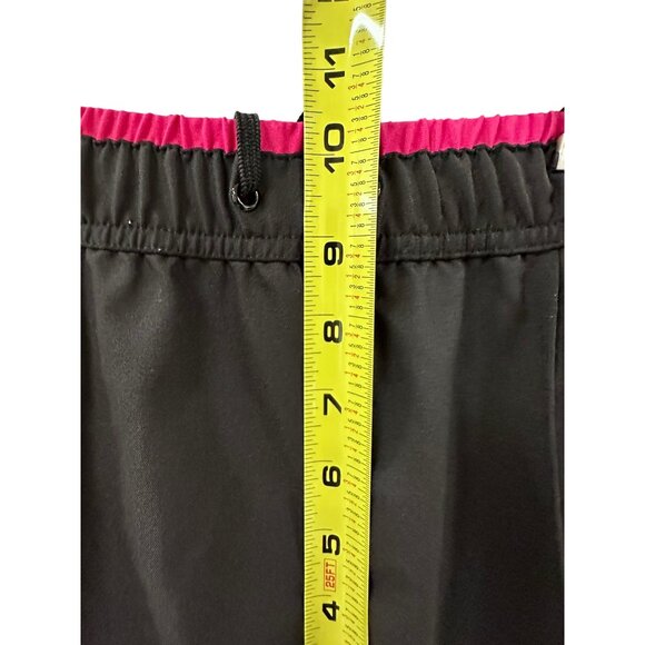 🌸3/$15🌸Small SJB Black with Pink Stripe Athletic Pants Capri Length - Picture 5 of 8